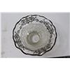 Image 3 : Ruffle Fruit Bowl w/ Silver Overlay