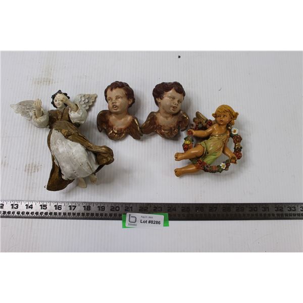 (4) Decorative Angels