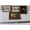 Image 1 : (4) Decorative Prints in Frames