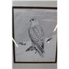 Image 3 : Framed Print of Hawk Numbered 4/90 Frank L Beebe
