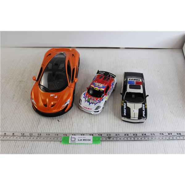 (3) Toy Cars