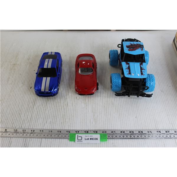 (3) Toy Cars