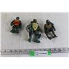 Image 1 : (3) Teenage Mutant Ninja Turtles Figurines