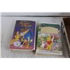 Image 6 : (10) Disney VHS Tapes - Lady and the Tramp, 101 Dalmatians, Snow White, Mulan, Winnie the Pooh, Beau