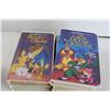 Image 3 : (9) Disney VHS Tapes - 101 Dalmatians, Beauty and the Beast, The Jungle Book, Snow White, Aladdin, G