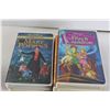 Image 4 : (9) Disney VHS Tapes - 101 Dalmatians, Beauty and the Beast, The Jungle Book, Snow White, Aladdin, G