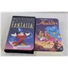Image 6 : (10) Disney VHS Tapes - A Bug's Life, The Aristocats, Robin Hood, Fantasia, Pocahontas