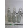 Image 1 : (6) Glass Bottles with Stoppers