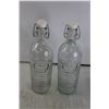 Image 3 : (6) Glass Bottles with Stoppers