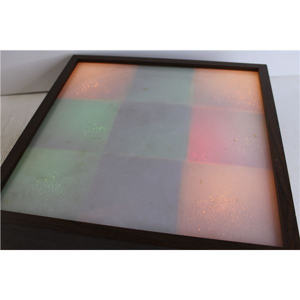 Colour Sound-Activated Light Box - Works