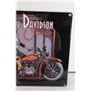 Image 3 : Harley Davidson Classic Tin Sign - 15" x 13"