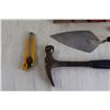 Image 2 : Assorted Tools - Snips, Hammer, Tape Measure, Misc.