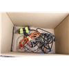 Image 5 : Motorcycle Tank, Hard Hat Shield, Assorted Electrical Wire, Misc.