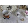 Image 3 : Assorted Small Decorations - Plate, Thimble, Mug, Misc.