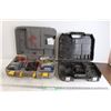 Image 1 : Mastercraft Drill with Accessories in Tool Case - Untested, Empty DeWalt Tool Case