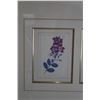 Image 2 : Framed Triple Panel Flower Picture - 28" x 18 1/2"