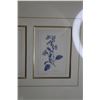 Image 4 : Framed Triple Panel Flower Picture - 28" x 18 1/2"