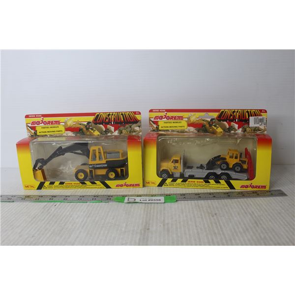 (2) Majorette Die Cast Trucks (NIB)