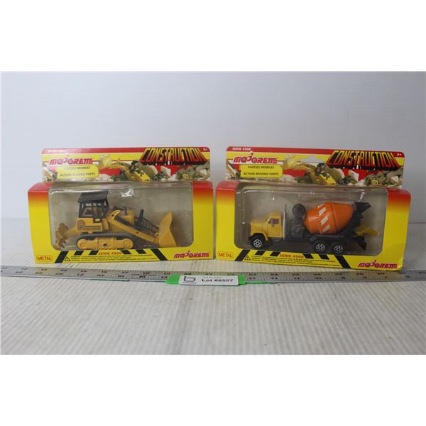 (2) Majorette Die Cast Trucks (NIB)