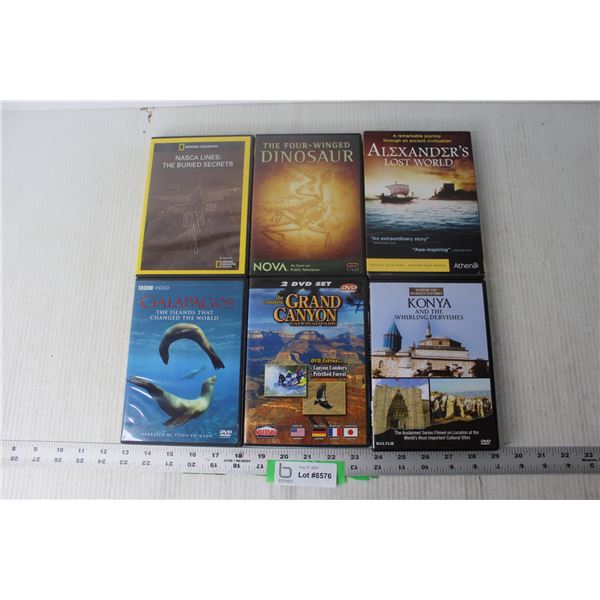 (6) Assorted History DVDs