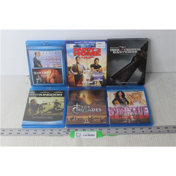 (6) Assorted Blu Rays - Action