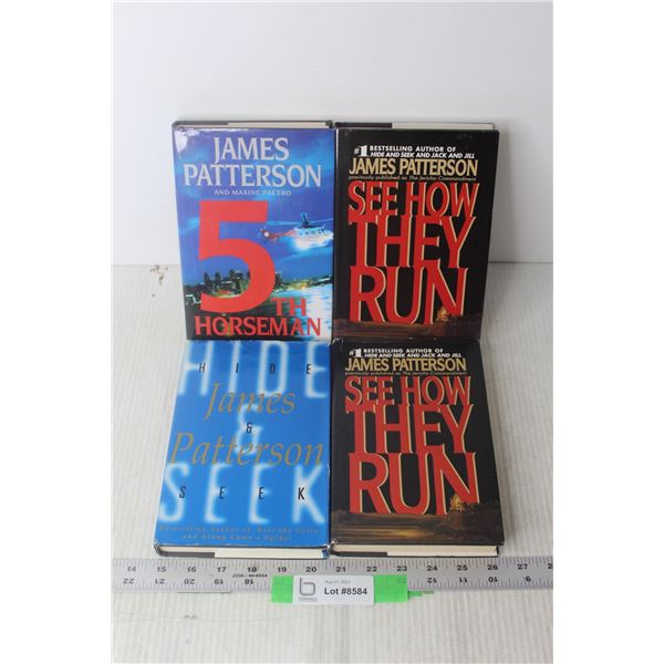 (4) James Patterson Books