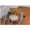 Image 2 : *Vintage Baby Chair w/Wheels (seat wood coming apart)