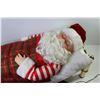 Image 2 : Snoring Santa in Bed w/Music (bed is quite damaged) (sound works)