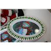 Image 2 : Stuffed Santa - Plastic Platters - Door Hangers - Table Runner