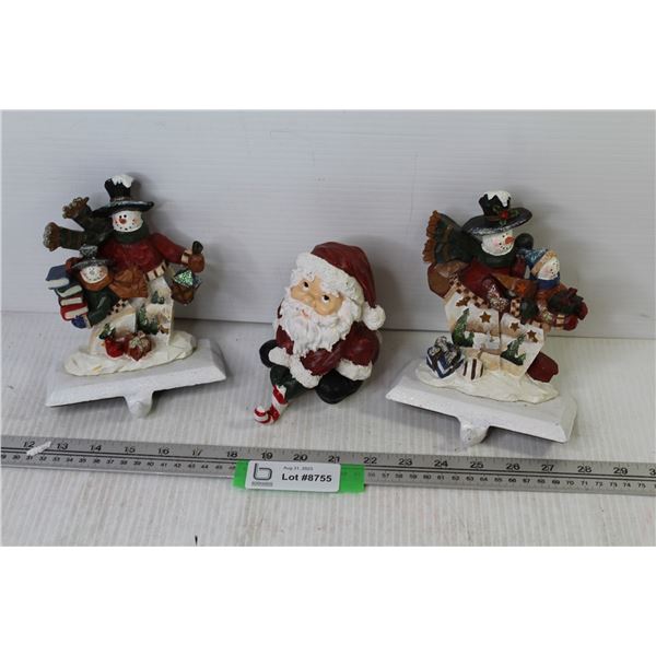 (3) Christmas Stocking Holders