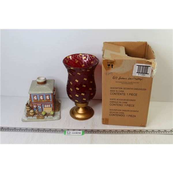 Decorative Candle Holder - Party Lite Ceramic General Store