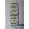 Image 1 : (5) Consecutive 1973 $1 Uncirculated Bills