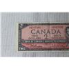 Image 2 : Canadian 1954 $2 Bill - Z/U Beattie Rasminsky