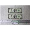 Image 1 : (2) 2013 USA $2 Bills - Notes in Series