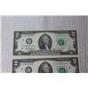Image 3 : (2) 2013 USA $2 Bills - Notes in Series