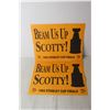 Image 2 : (4) NHL 1992 Stanley Cup Signs -- Beam Us Up Scotty!