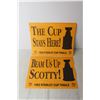 Image 3 : (4) NHL 1992 Stanley Cup Signs -- Beam Us Up Scotty!