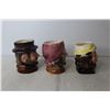 Image 4 : (3) Toby Head Mugs Collection - Made in Japan