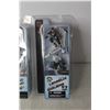 Image 2 : (2) Packs of NHL Miniature Figurines - Lemieux, Giguere, Sakic, Modano