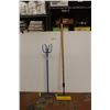 Image 1 : *Garden Claw and Broom