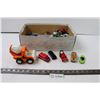 Image 1 : Box of Assorted Car Toys