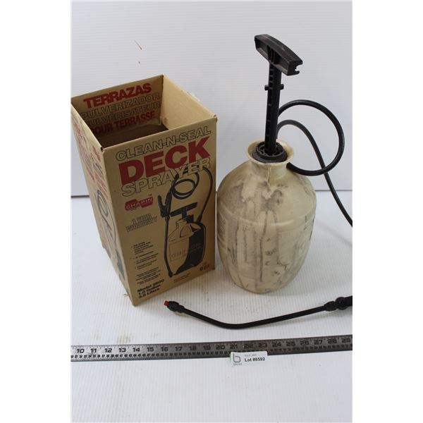 Clean-N-Seal Deck Sprayer