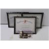 Image 2 : (3) Sealed Picture Frames-12x9.5in and Bag of Money Clips or Name Tags