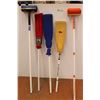 Image 1 : *(5) Vintage Curling Brooms