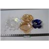 Image 1 : Lot of Irridecent Dishes and Fancy Mustard Dish