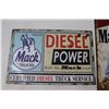 Image 2 : Decorative 12x8in Sign- Marlboro and Mack Trucks