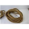 Image 2 : (2) Ropes - Approx 12' - Approx 20'