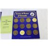 Image 2 : (2) Coat of Arms Of Canada and Floral Emblem Coins