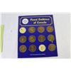 Image 3 : (2) Coat of Arms Of Canada and Floral Emblem Coins