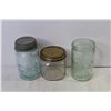 Image 4 : (4) Perfect Seal Jars - Mason Fruit Jar - Kerr Jar - Improved Crown Sealer Jar
